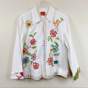 Hearts Of Palm | Button Down Blazer Size L